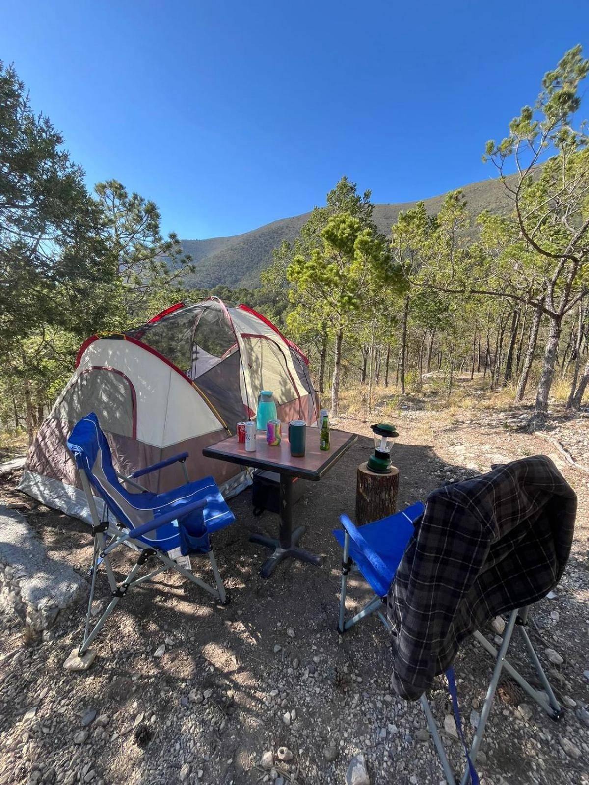 Camping En La Sierra De Arteaga Los Lirios Екстер'єр фото