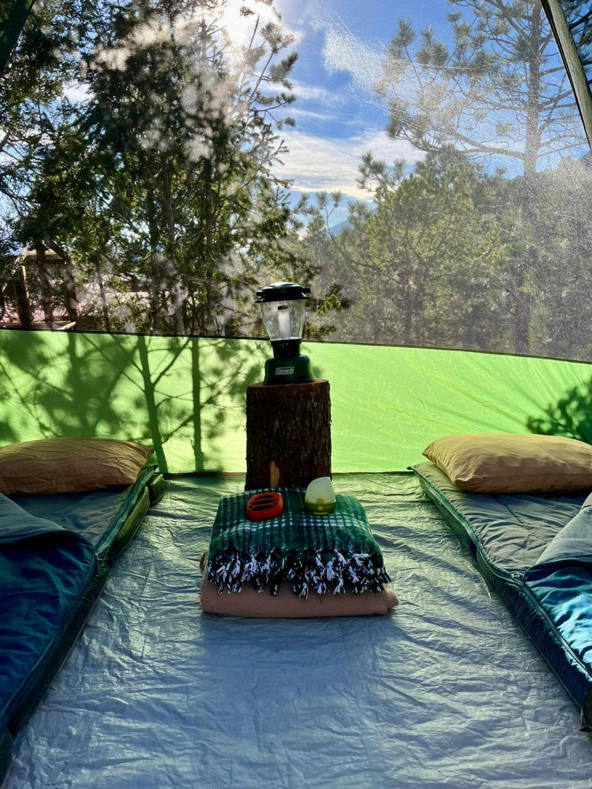 Camping En La Sierra De Arteaga Los Lirios Екстер'єр фото