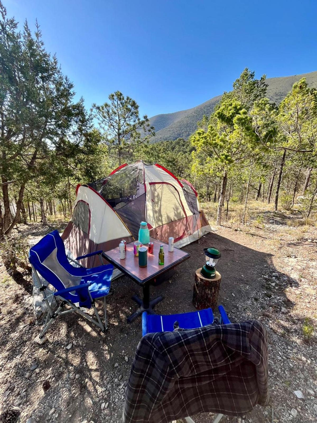 Camping En La Sierra De Arteaga Los Lirios Екстер'єр фото