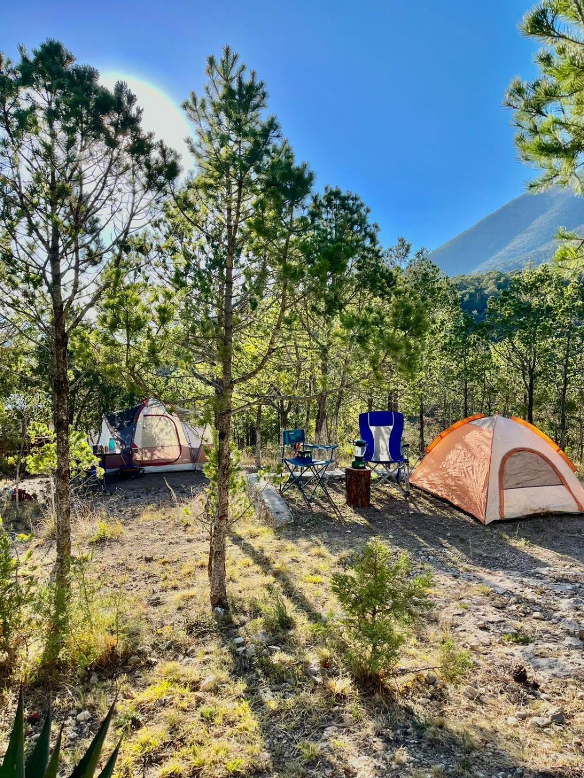 Camping En La Sierra De Arteaga Los Lirios Екстер'єр фото